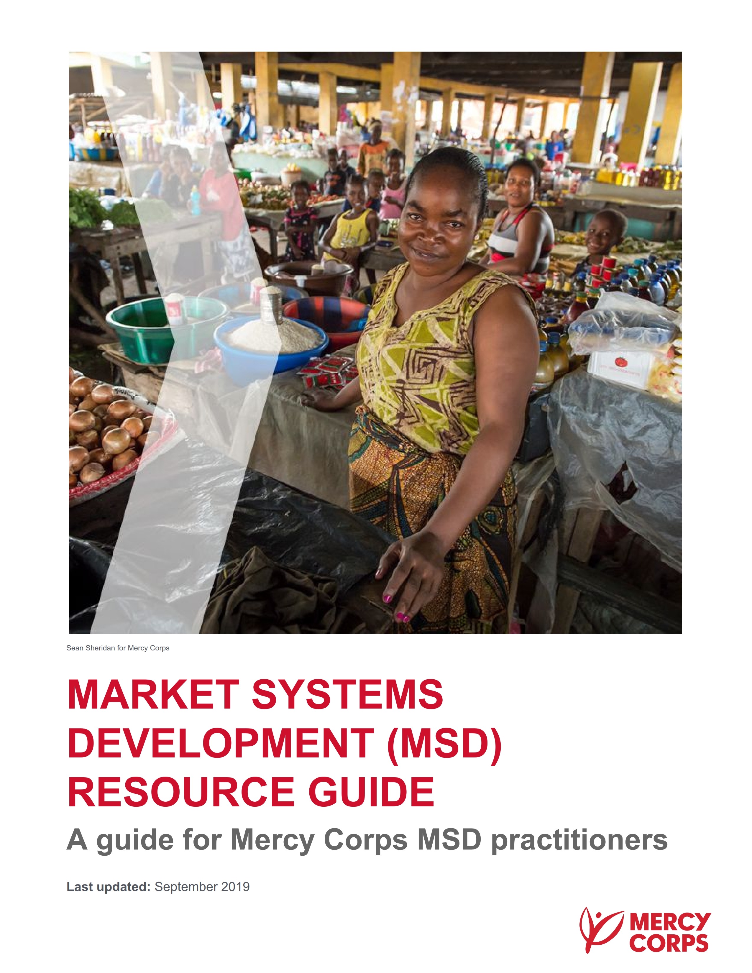 MARKET SYSTEMS DEVELOPMENT RESOURCE GUIDE