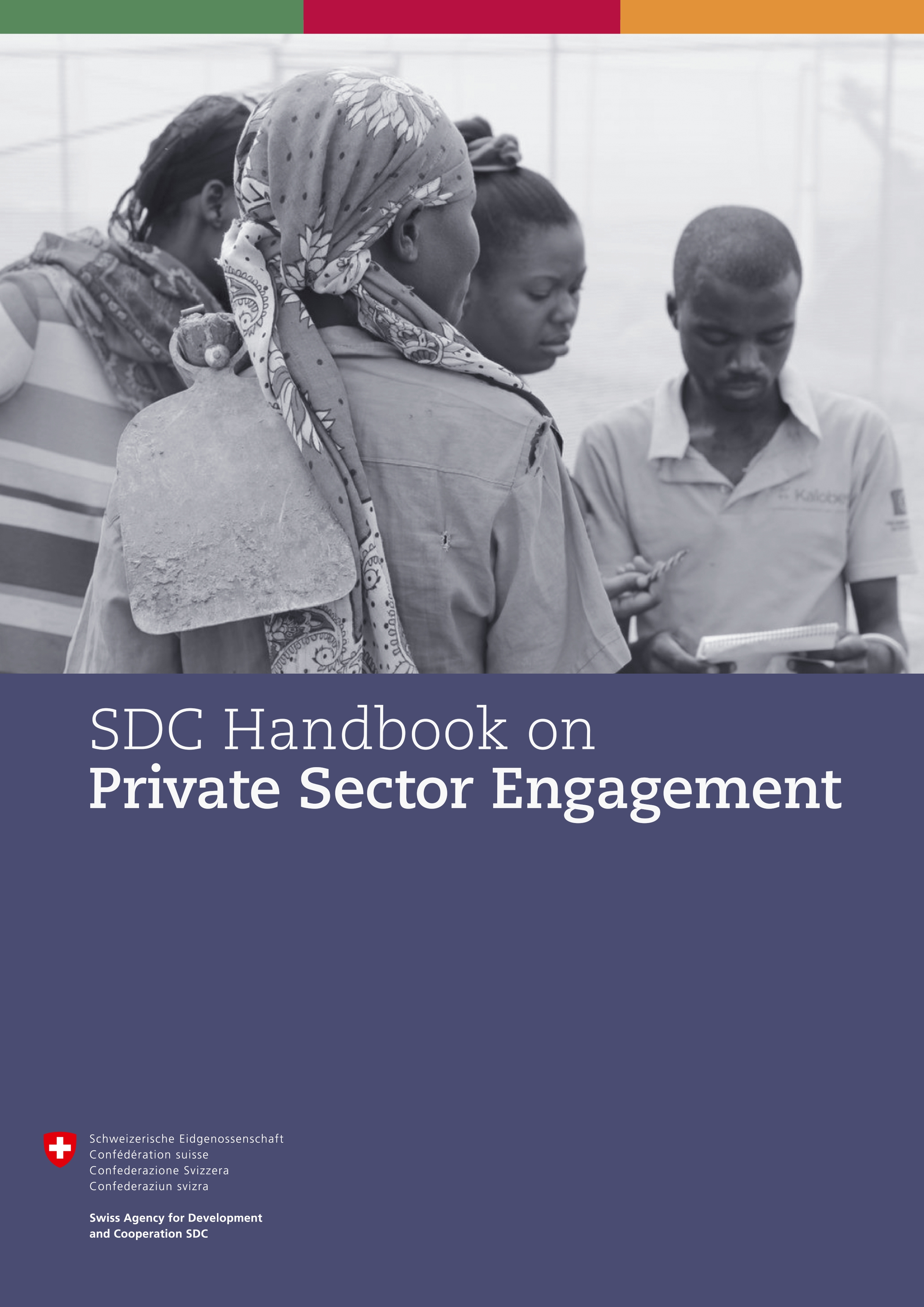 SDC Handbook on  Private Sector Engagement