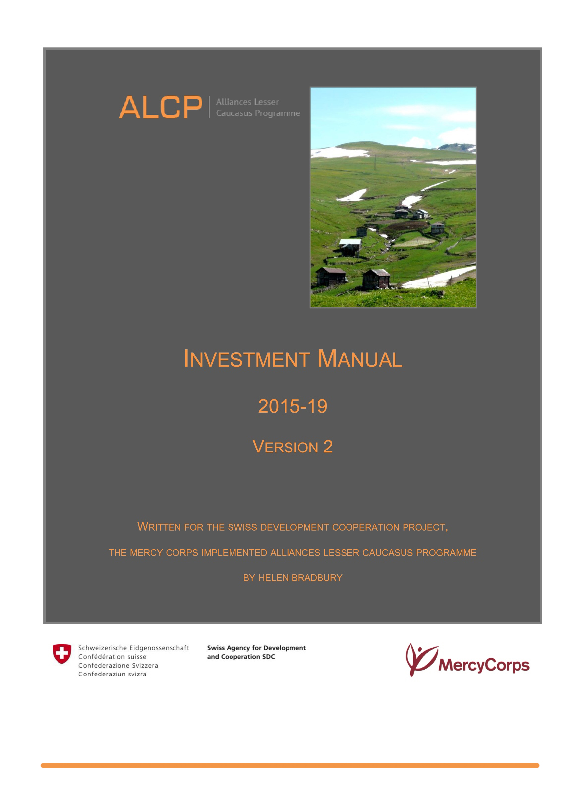 Investment Manual 2015-19